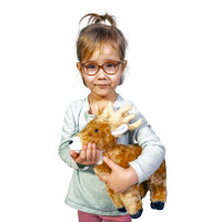 Kids World Cerb de pluș în picioare, 27 cm