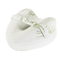 Romeo Pernă ergonomică pentru genunchi MEMORY BAMBOO DELUXE 25 x 25 x 15 cm