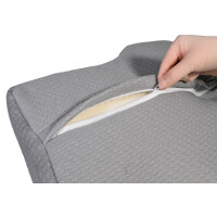 Romeo Pernă anti-sforăit DELUXE MEMORY BAMBOO, 62 × 41 × 13 cm