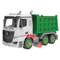 Kids World Set de construcție LOGIS AUTO camion de gunoi