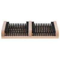 STREND PRO Perie preș curățare pantofi lemn, GECO 36 x 26,5 x 5,5 cm,