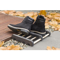 STREND PRO Perie preș curățare pantofi lemn, GECO 36 x 26,5 x 5,5 cm,