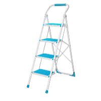 Profi Tools Scară casnică PROFI 4x1 trepte, albastră JZ919-4B