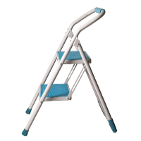 Profi Tools Scară casnică PROFI 2x1 trepte, albastră JZ919-2B