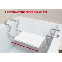 HomeLife Scaun reglabil pentru cadă KV01