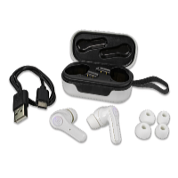 Platinium Căști wireless AIR BASS PRO 18 alb YYK-ANC