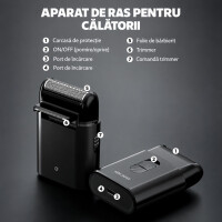 Wellife Aparat de ras pentru călătorii MINI SHAVE