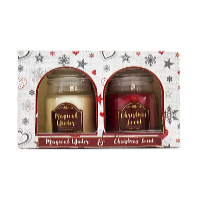 Arôme Lumânare parfumată de Crăciun Magical Winter + Christmas Scent, 2 x 85 g