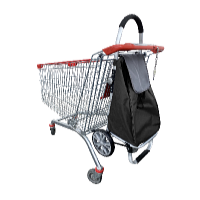 HomeLife Geantă de cumpărături pe rotile de 53 litri CARRY