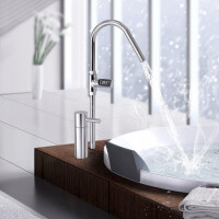 HomeLife Termometru digital pe fluxul de apă ThermoLED