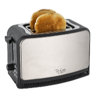 De Gusto Prăjitor de pâine din oțel inoxidabil 3in1 WD-007