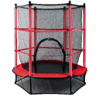 Fitness King Trambulină DELUXE MINI 140 cm + plasă de protecție