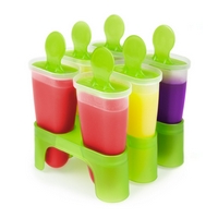 De Gusto Forme pentru înghețată 6 buc verde