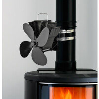HomeLife Ventilator pentru sobă SIROC 4 pe tubul de fum T2002