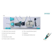 Intex Aspirator manual pentru piscină POOL ZR200