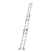 Profi Tools Scară din aluminiu 3x6 trepte AY306