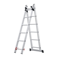 Profi Tools Scară din aluminiu 3x6 trepte AY306