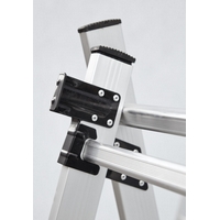 Profi Tools Scară din aluminiu 3x6 trepte AY306