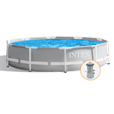 Intex Piscină Prism Frame 3,05 x 0,76 m cu pompă de recirculare