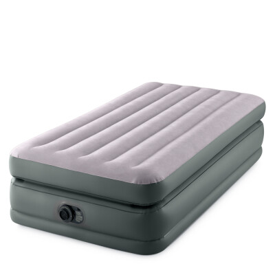 Intex Saltea gonflabilă Prime Comfort Twin cu compresor încorporat