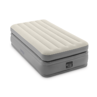 Intex Saltea gonflabilă Prime Comfort Twin cu compresor încorporat