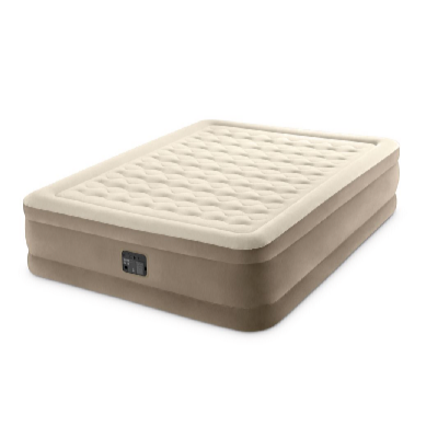 Intex Saltea gonflabilă Ultra Plush Queen cu compresor încorporat