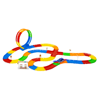 Kids World Pistă auto luminoasă MAXI RACE 282 buc CHP5061