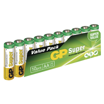 GP Batteries Baterie alcalină GP 1,5V AA 10 buc
