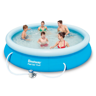 Bestway Piscină FAST SET 3,66 x 0,76 m piscină cu Pompă filtrare apă pentru piscină