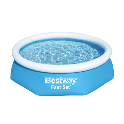 Bestway Piscină gonflabilă FAST SET 2,44 x 0,61 m