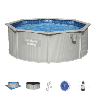 Bestway Piscină Hydrium 3,6 x 1,2 m cu accesorii