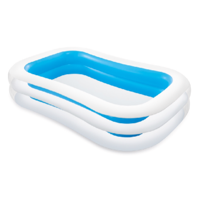 Intex Piscină pentru copii Family dreptunghiulară 262 x 175 x 56 cm