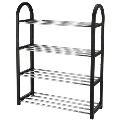 HomeLife Suport pentru pantofi cu 4 rafturi, 46 × 63 × 19 cm