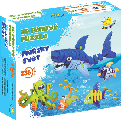 Kids World Puzzle 3D – Lumea marină