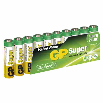 GP Batteries Baterie alcalină GP 1,5V AAA 10 buc