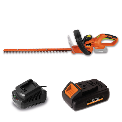 Profi Tools Foarfecă de tuns gard viu cu acumulator MOE-KT01-18 + Acumulator 20V 2Ah + Încărcător rapid pentru acumulator
