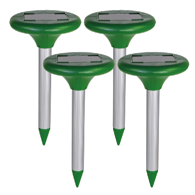 Garden King Aparat solar anti cârtiță Praktik AGTZ-08 4buc