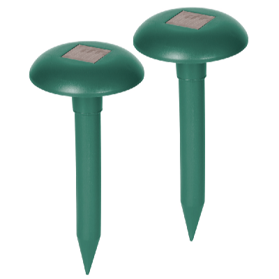 Garden King Aparat solar anti cârtiță Elegant 2 buc AGTZ-06