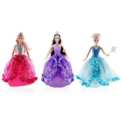 Kids World Păpușă BONNIE PRINCESS - 2 buc