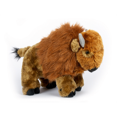 Kids World Bizon de pluș 21 cm - 2buc