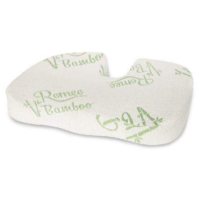 Romeo Pernă ortopedică pentru șezut MEMORY BAMBOO 45 x 36 x 6 cm