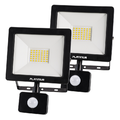 Platinium Proiector LED cu senzor de mișcare 30 W - 2buc