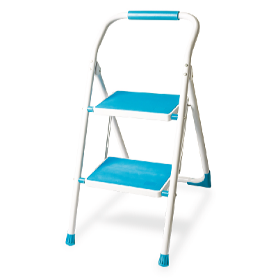 Profi Tools Scară casnică PROFI 2x1 trepte, albastră JZ919-2B