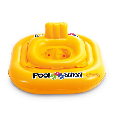 Intex Scaun gonflabil pentru copii Pool School Deluxe 79 x 79 cm