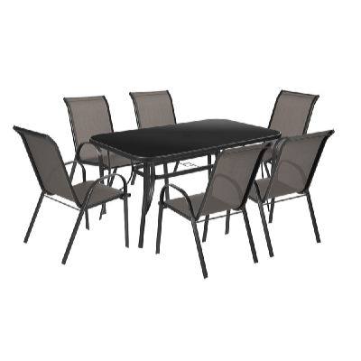 Garden King Set de grădină - masă + 6 scaune FREDDO