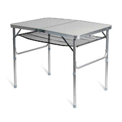 Garden King Masă de camping pliabilă cu plasă de depozitare 90 x 72 x 60 cm