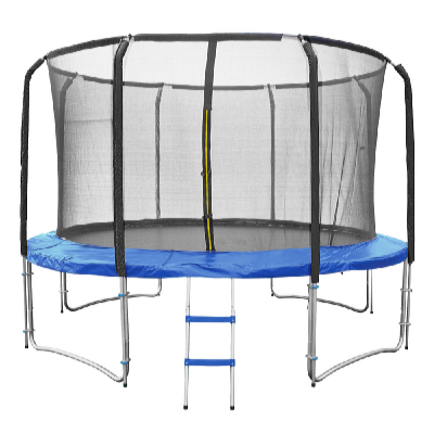 Fitness King Trambulină DELUXE 366 cm + plasă de protecție + scară