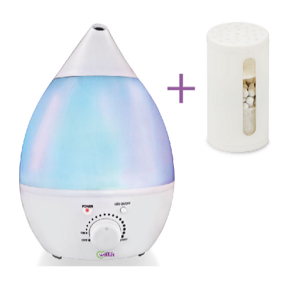 Wellife Umidificator electric 25 W + Rezervă filtru