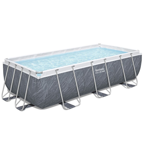 Bestway Piscină Steel Pro Max Marble 4,04 x 2,01 x 1 m