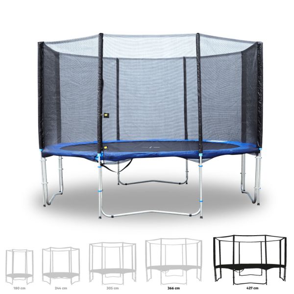Fitness King Trambulină 427 cm + plasă de protecție